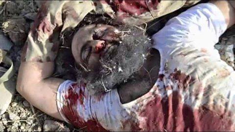 بالصورة:القوات الامنية تقتل المجرم مصطفى التكريتي الذي توعد سابقا بدخول كربلاء والنجف