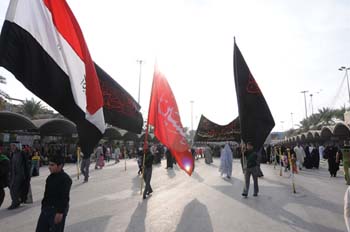 كربلاء تتوشح بالسواد بمناسبة استشهاد الأمام محمد الجواد عليه السلام(مصور)