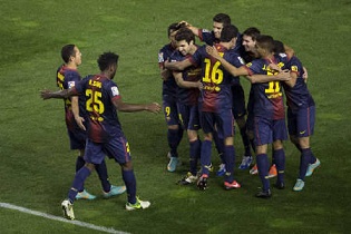 برشلونة يتابع مسلسل انتصاراته في الدوري الاسباني