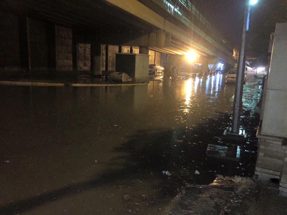 غلق جميع مداخل المنطقة الخضراء خشية استهدافها بسبب هطول الامطار