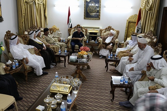 المولى يبحث مع قائد شرطة نينوى خطة تحرير تلعفر من داعش