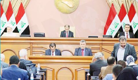 البرلمان العراقي يصوت على الموازنة والمالية النيابية تقول ان اقرارها جاء عبر اتفاق سياسي كبير