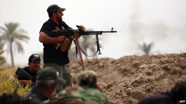 وصول مدرعات ودبابات الحشد الشعبي الى حدود محافظة كركوك