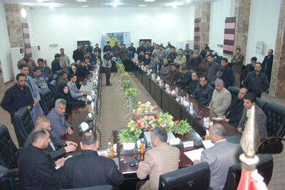 محافظ كربلاء يعلن الانتهاء من إجراءات توزيع الأراضي السكنية على الصحفيين