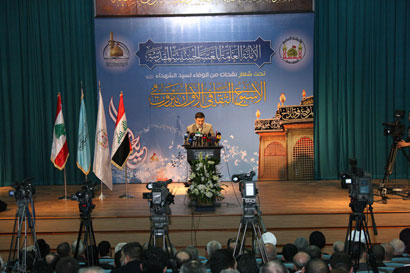 رئيس قسم اعلام العتبة الحسينية:لمسنا تعطشنا كبيرا وولاء عميقا للشعب اللبناني تجاه الامام الحسين (مصور)