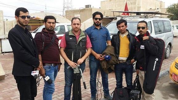 رجل امن يمنع 7 وسائل إعلام من تغطية نشاط صحفي في البصرة