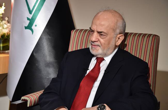 الجعفريّ للعرب: نحتاج لوُقوفكم لجانبنا بمُواجَهة داعش الذين جاءوا من بلدانكم و100 دولة
