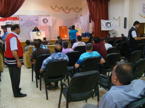 كربلاء:الهلال الاحمر العراقي يقيم ندوة عن ظاهرة الطلاق