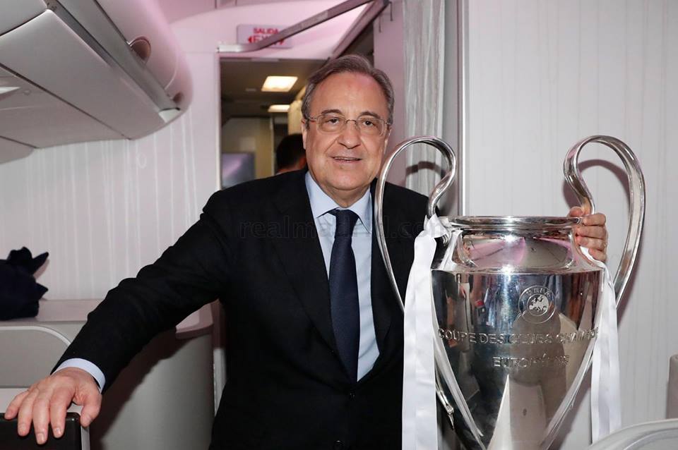 ريال مدريد يهدي لقب دوري ابطال اوربا لضحايا مقهى بلد