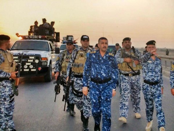 الشرطة الاتحادية تعلن تطهير جامع البو جميل والمنطقة المحيطة به باتجاه الصقلاوية
