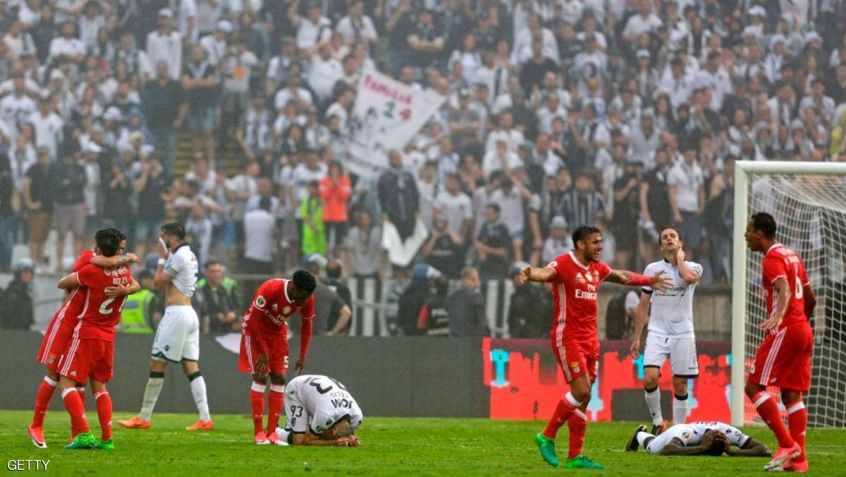 بنفيكا يحرز لقبه الـ26 في الكأس ويحقق الثنائية