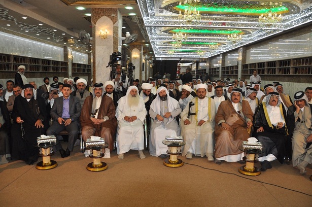 بحضور كافة الطيف العراقي كربلاء تحتفي بثورة العشرين (مصور)