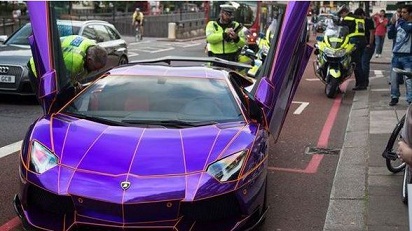 الحجز على سيارة أمير قطري في لندن