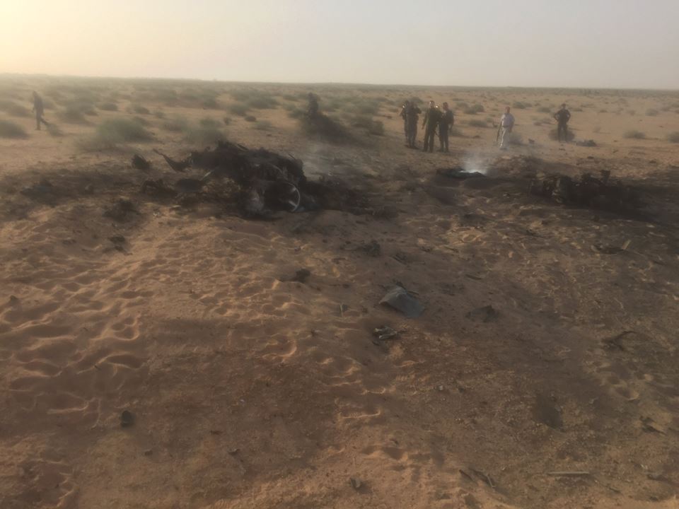 عشرات الاليات التابعة لداعش تحاول الفرار من جهة كربلاء الى الحدود السعودية