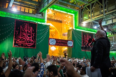 برامج لاحياء ليالي القدر في عتبات كربلاء ومنشد من دولة قطر يحيي ذكرى شهادة الامام علي في الصحن العباسي