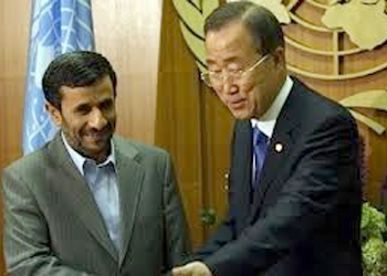 ايران توافق على تفقد بان كي مون للمنشآت النووية