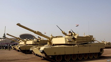 العراق يتسلم 140 دبابة أميركية من طراز إبرامز