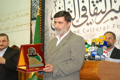 حضور فاعل للعتبة الحسينية المقدسة في مهرجان السفير الثقافي الثاني في النجف الأشرف