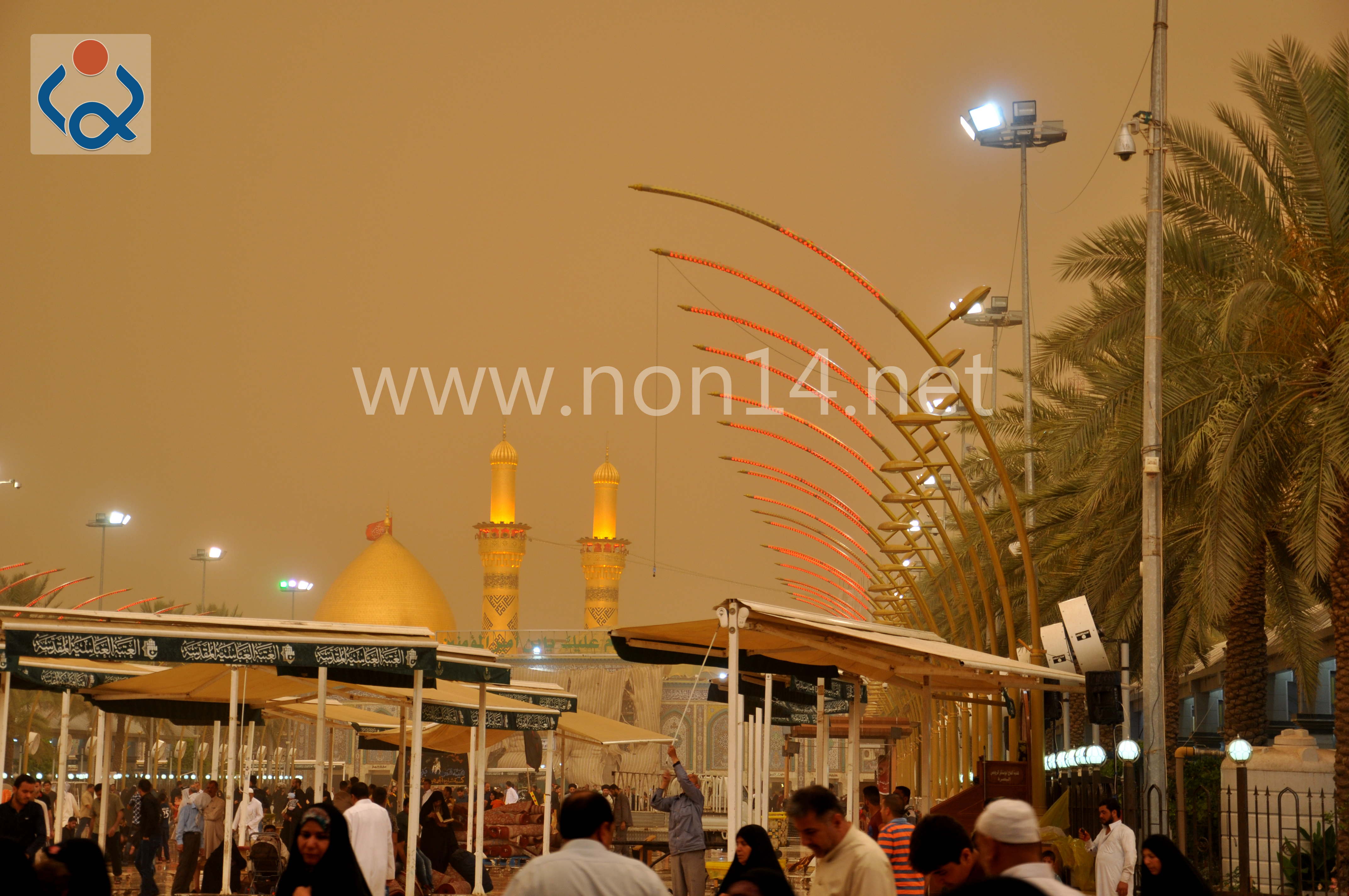 غبار وانحفاض بدرجات الحرارة الاثنين والثلاثاء المقبلين