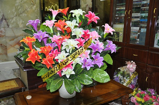 المنتجات النفطية في كربلاء تهنأ وكالة نون الخبرية بباقة ورد في ذكرى انطلاقتها التاسعة