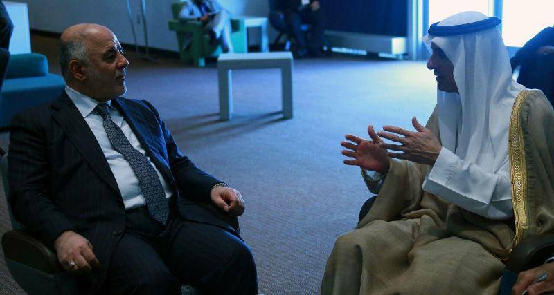 العبادي ووزير الخارجية السعودي يبحثان تعزيز العلاقات الثنائية والحرب على "داعش"