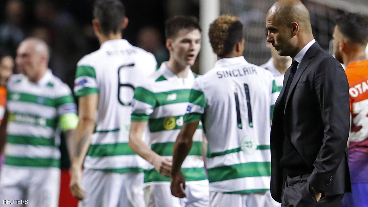 تعادل سلتيك ومانشستر سيتي في أبطال أوروبا