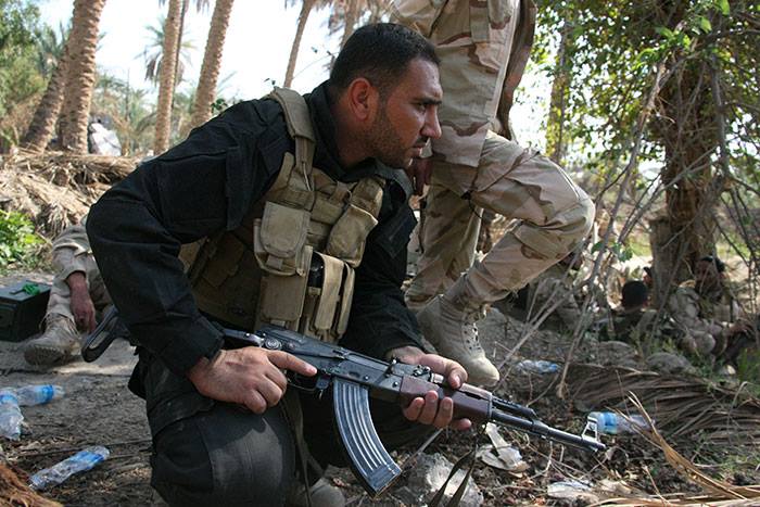 مسؤول الحشد الشعبي التابع للعتبة الحسينية في صلاح الدين :طهرنا مناطق متفرقة من محافظة صلاح الدين من دنس الدواعش