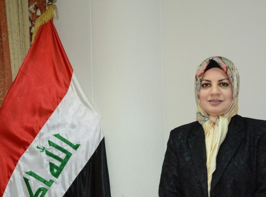 نائبة تتهم العيساوي وعبعوب بمسؤولية غرق بغداد بمياه الامطار