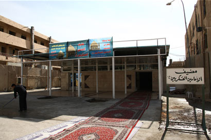 افتتاح مضيف الامامين (علي الهادي والحسن العسكري) عليهما السلام وسط حضور رسمي (مصور)