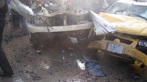 السيارة التي انفجرت في كربلاء كانت نوع بيكب حمل ومحافظ كربلاء يقول "كنا نتوقع استهداف المدينة "