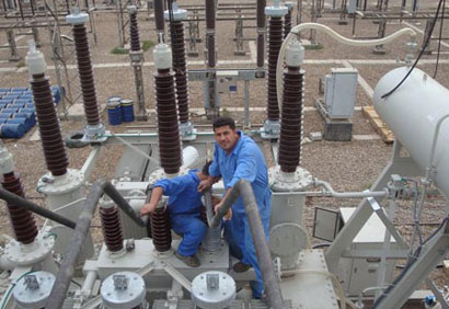 شركة تركية تنجز 20% من مشروع محطة كهرباء الخيرات في كربلاء