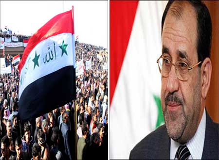 مقرب من المالكي يكشف عن خمسة أعضاء من العراقية وراء التظاهرات واستخدام الشعارات الطائفية ؟