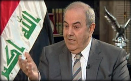 علاوي يعلن تشكيل لجنة للتفاوض مع المالكي ويدعو الوزراء للانسحاب من الحكومة