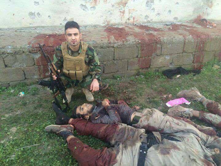 أسرُ ثلاثةِ من قيادات داعش وقتل قيادات اخرى منْ قِبَلِ قوّاتِ العتبةِ الحسينيّةِ المقدسة