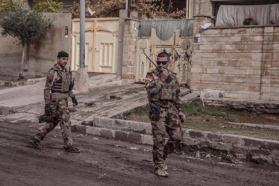 الشرطة الاتحادية تشرع بالتقدم في خمسة احياء بجانب الموصل الايسر