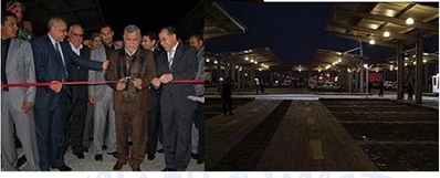 افتتاح مرأب عباس بن فرناس والمقهى البغدادي بتكلفة بلغت ( 2 مليار ) دينار