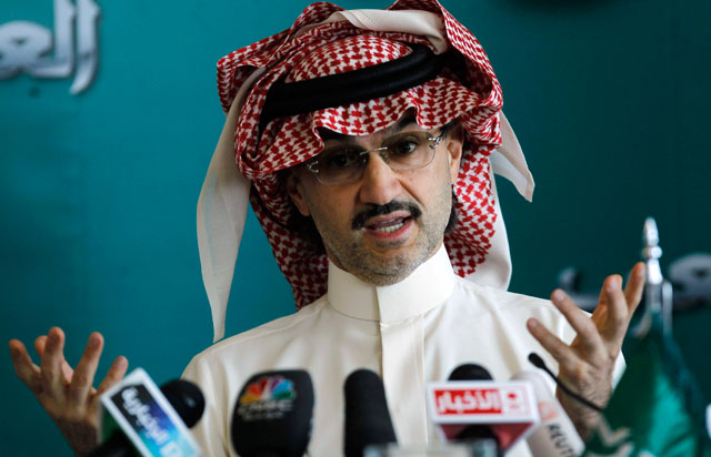 الأمير الوليد بن طلال : راتبي ريال واحد سنوياً!!