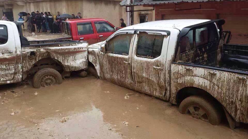 صور من محافظة دهوك بعد الامطار