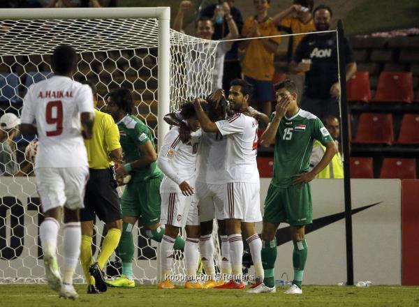 الامارات تحرز الثالث اسيويا بعد فوزها على العراق 3-2