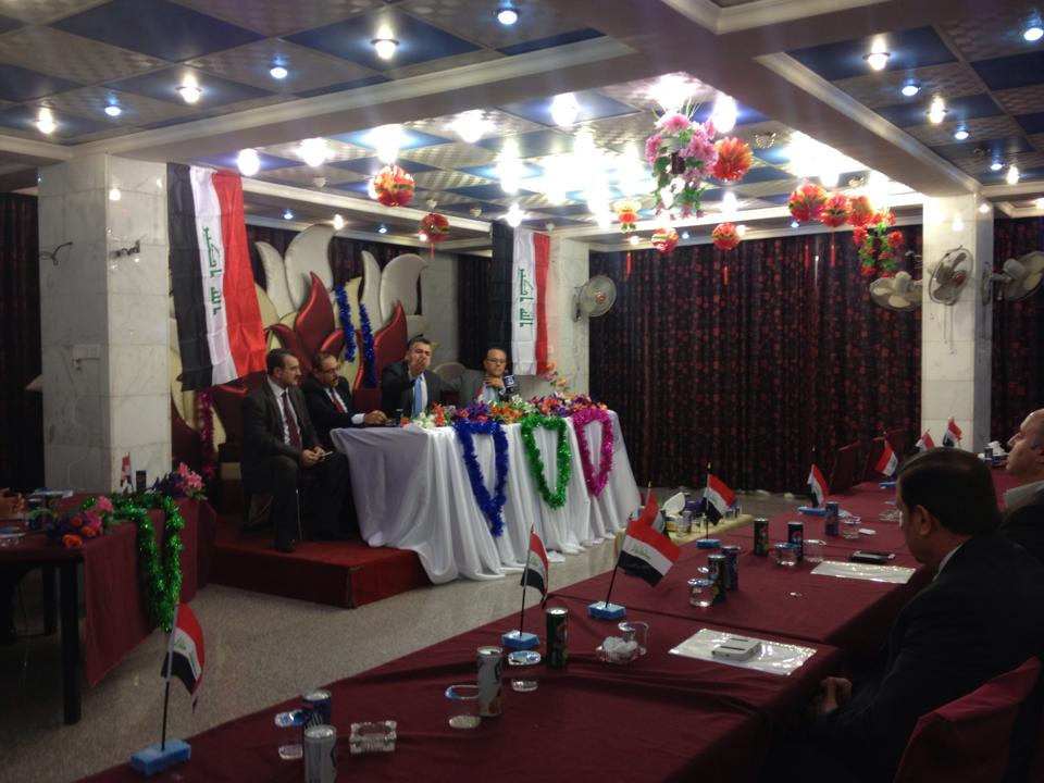 شخصيات تجارية تعقد ندوة حوارية لانشاء اقليم كربلاء