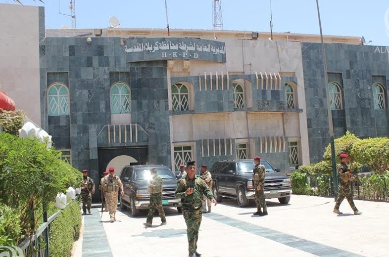 دوريات نجدة كربلاء تحبط عملية سطو مسلح على احد المنازل