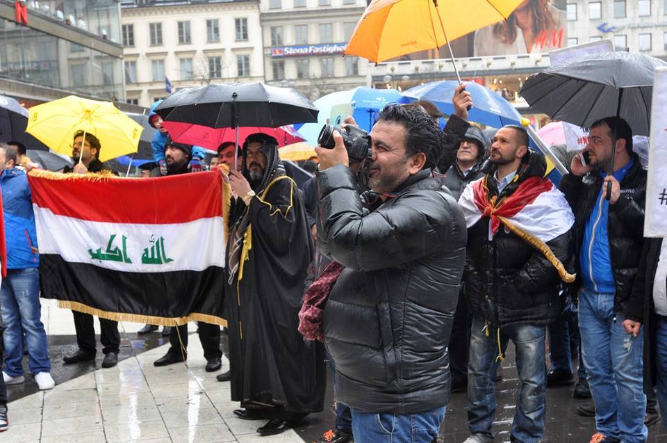 الفوتوغراف العراقي في السويد يدعم إنتصارات الجيش والحشد الشعبي