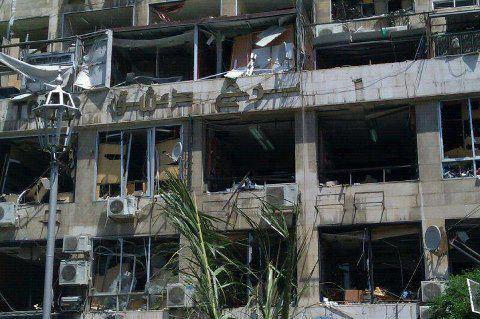 صور حصرية لتفجيرات دمشق