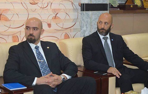 وفد من الامم المتحدة يزور ديالى ويناقش معه ملف اعادة النازحين