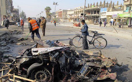 43 شهيداً وجريحا على الاقل بتفجير سيارة مفخخة جنوب شرقي بغداد