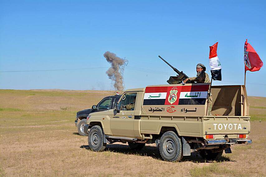 بدء عمليات تحرير قرى غرب الحضر ولواء العتبة الحسينية يحرر 4 قرى