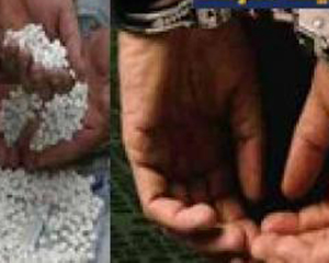 شرطة  النجف  تلقي القبض على متاجر بالحبوب المخدرة بحوزته اكثر من (10,000) حبة مخدرة