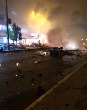 بالفيديو: لحظة تفجير الكرادة الارهابي