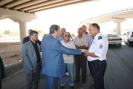 النائب رياض غريب يكشف عن افتتاح مجسر العباس عليه السلام وسط كربلاء