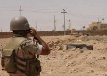 قوة خاصة من بغداد تتسلم إدارة منفذ القائم الحدودي غرب الانبار